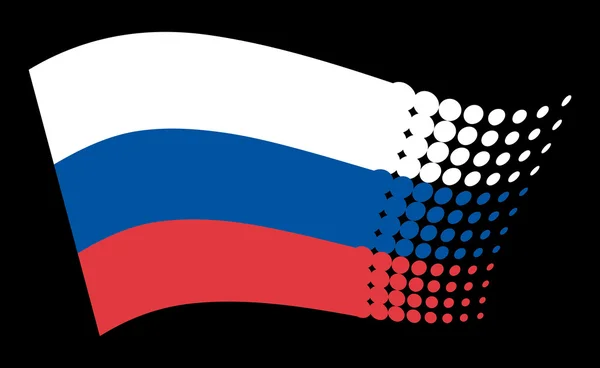 Russia flag — Stock Vector