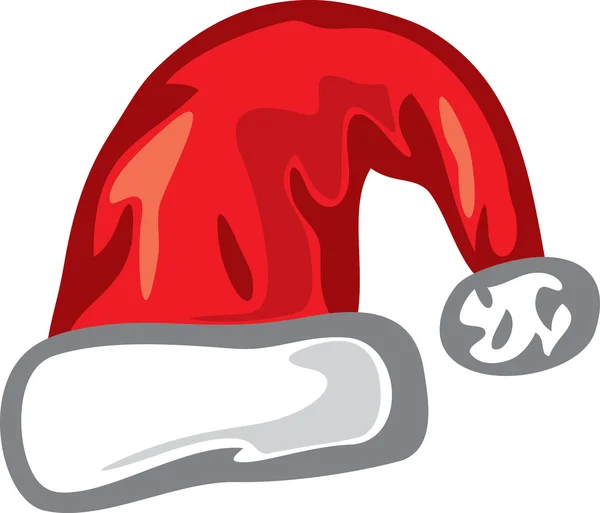Hat Santa Claus — Stock Vector