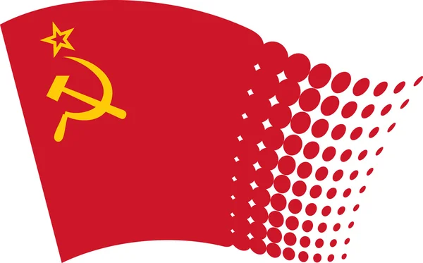 Drapeau de l'URSS — Image vectorielle