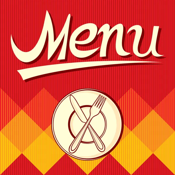 रेस्टॉरंट मेनू डिझाइन — स्टॉक व्हेक्टर