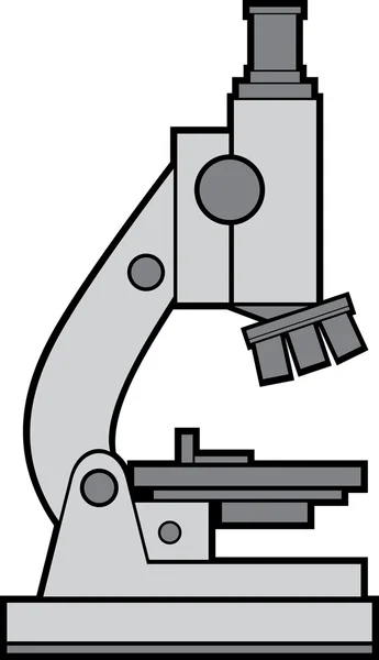 Microscoop vector — Stockvector