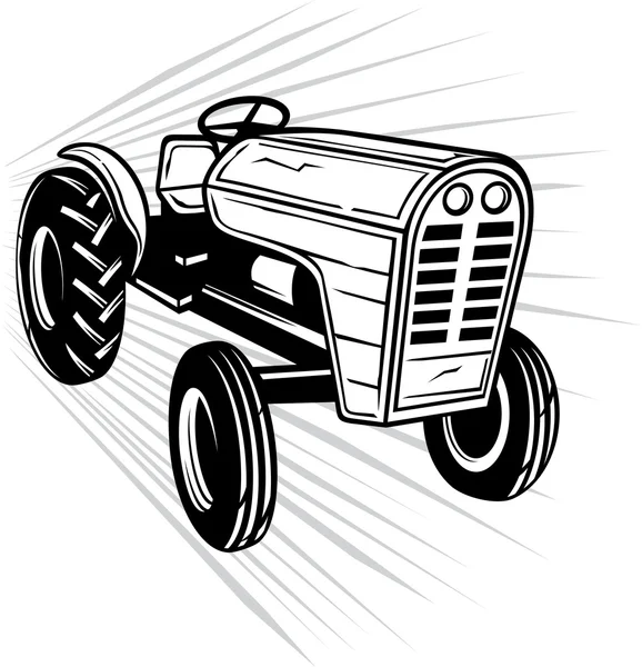 Traktör — Stok Vektör