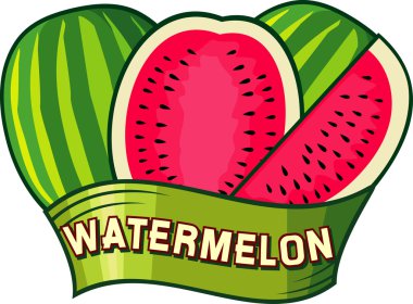 karpuz etiket tasarımı