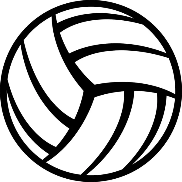 Volleyball ball — Stock Vector