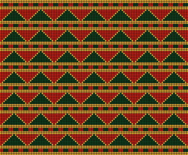 Padrão inspirado em África (ornamentos, fundo, padrões sem costura ) — Vetor de Stock