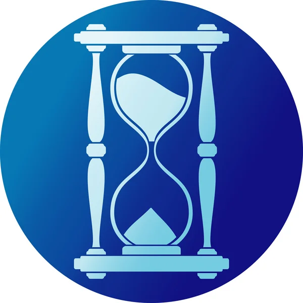 Reloj de arena (reloj de arena) ) — Archivo Imágenes Vectoriales