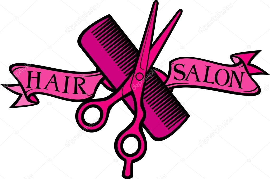 Hair Salon design (haircut or hair salon symbol)