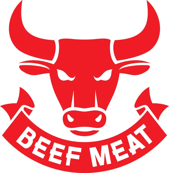 Carni bovine — Vettoriale Stock