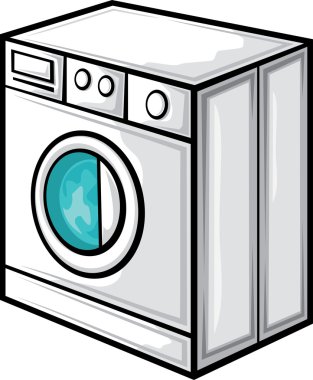 Çamaşır makinesi.