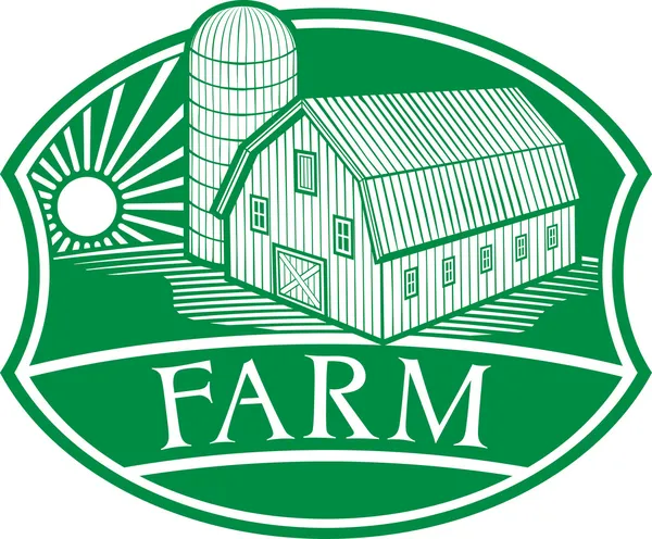 Simbolo fattoria — Vettoriale Stock