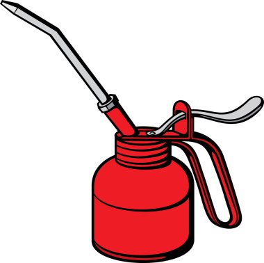Oil can clipart