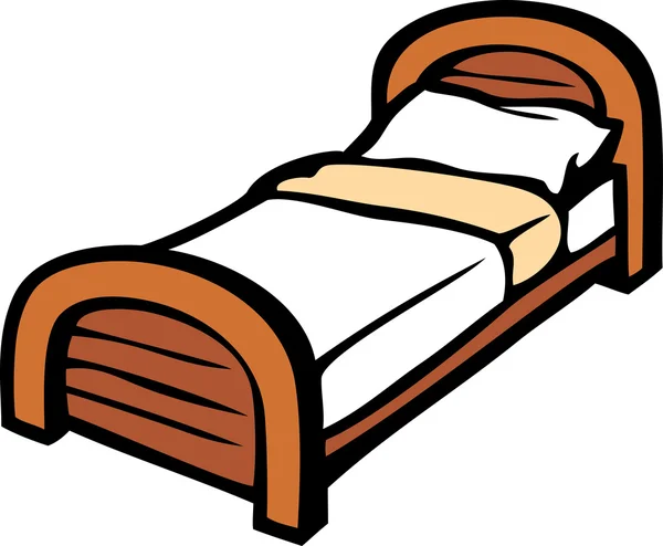 Wektor łóżko — Wektor stockowy