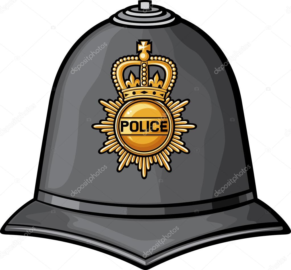 Helmet of police officers