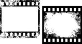 grunge filmových okének (foto rámečky, grunge filmový pás)
