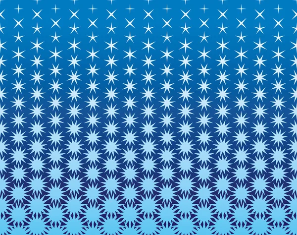 Fond géométrique sans couture avec étoiles — Image vectorielle