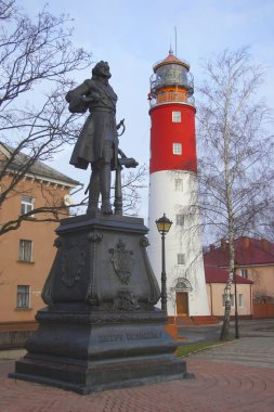 anıt ve şehir meydanında lighhouse