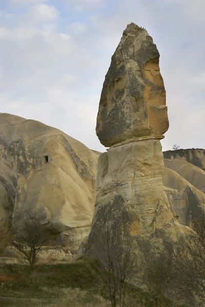 Taş formationsin Kapadokya, Türkiye — Stok fotoğraf