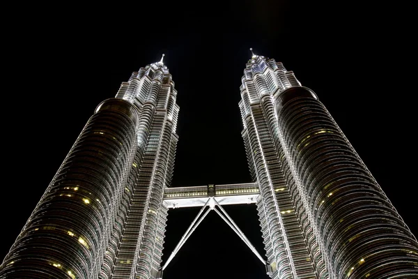 马来西亚的吉隆坡双子塔 — 图库照片