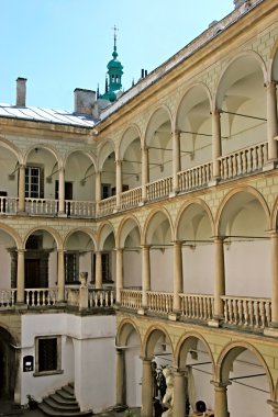 Ortaçağ Şehir romantik kemerler