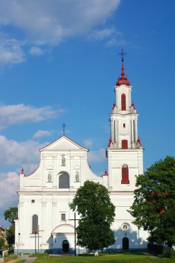Katolik katedrali, ön manzara