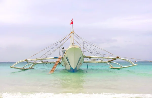 Traditional philippines boat — Stock Photo, Image