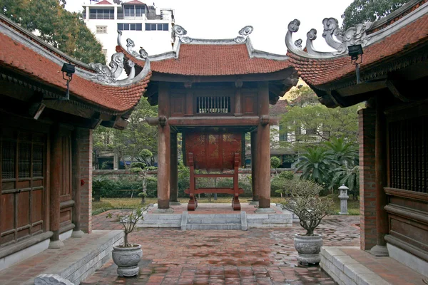 Temple of literature, Hanoi, Vietnam — Stock Photo, Image