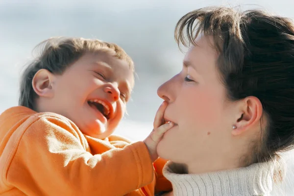 Mother and son — Stock Photo, Image