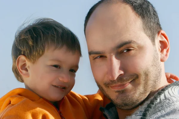 Vater und Sohn — Stockfoto