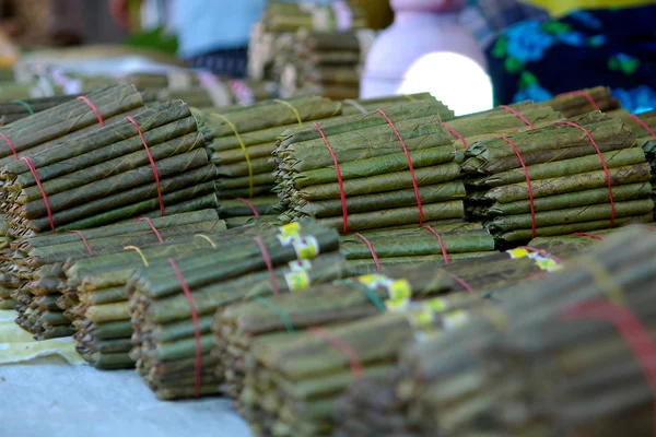 Myanmar cigars, shadow DOF — Stock Photo, Image