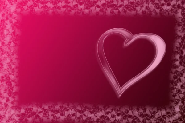 Abstract valentine background with space for text — Stock Photo, Image