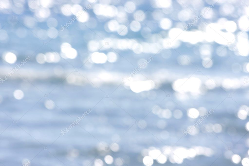 sunbeams on water surface