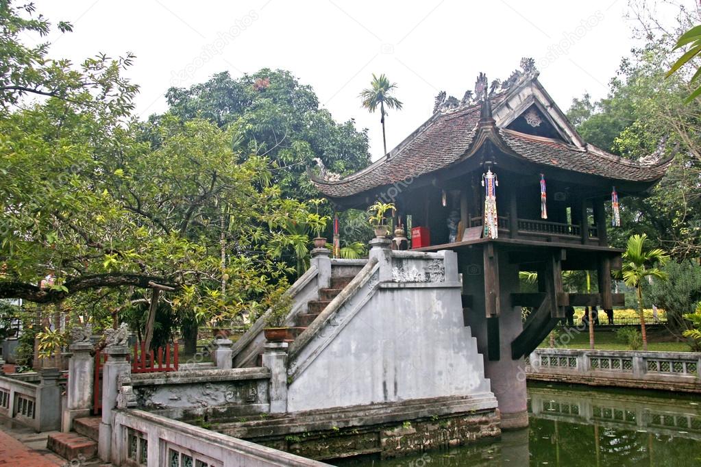 one pillar pagoda, Hanoi, Vietnam