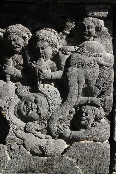 Detalle del templo de Prambanan — Foto de Stock