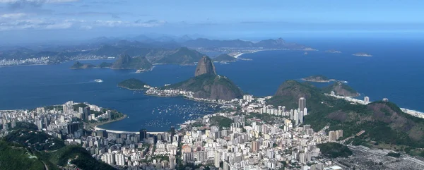 Panorama of Rio de Janeiro 21: 9 scale Стоковое Изображение