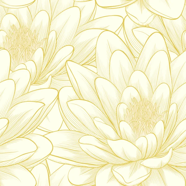 lotus çiçekleri ile Seamless Modeli.