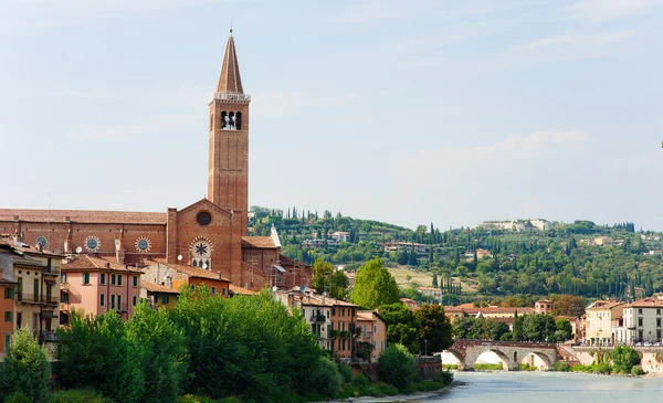 Panorama över verona — Stockfoto