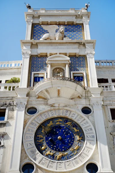 St Mark's Clocktower, Venice, Italy — Stock Photo, Image