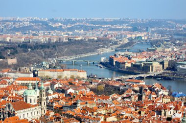 Prag Kalesi hradcany görünümü