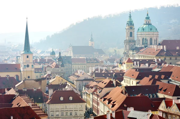 Vista de Lesser Town, Praga — Fotografia de Stock