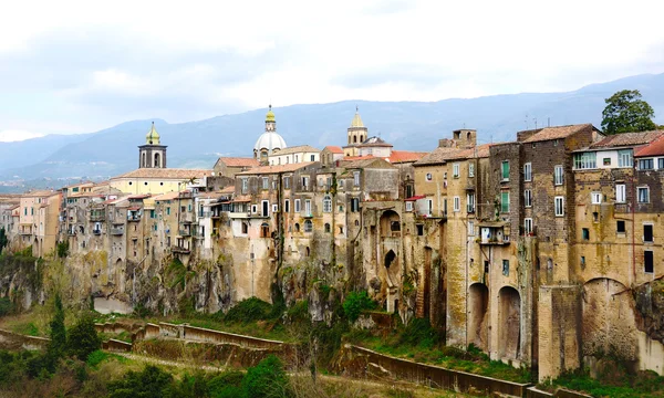 Sant'agata Napoli yakınındaki eski ortaçağ binaları — Stok fotoğraf
