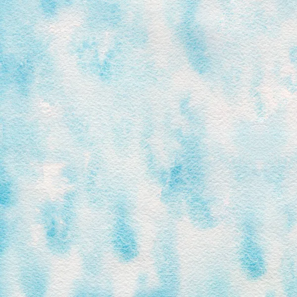 Abstract Light Blue Watercolor Hand Painted Background Stain Artistic Used — Stok fotoğraf