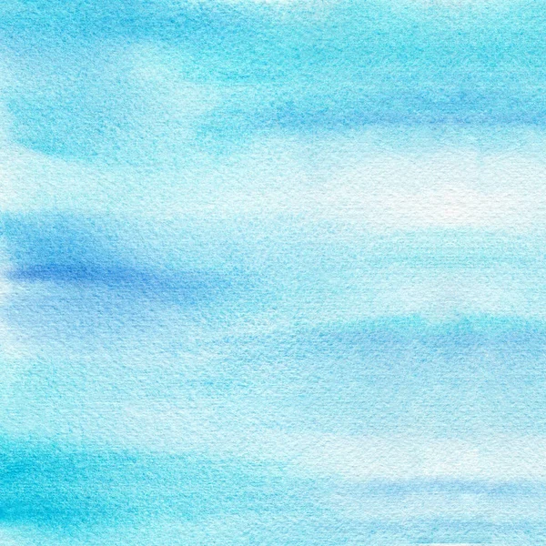 Abstract Light Blue Watercolor Hand Painted Background Stain Artistic Used — Stok fotoğraf