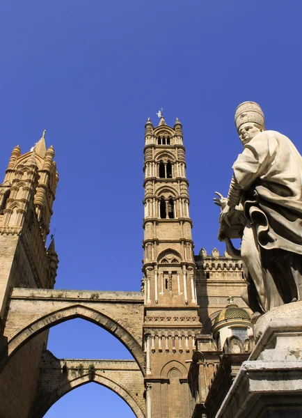 Catedral igreja em Palermo — Fotografia de Stock