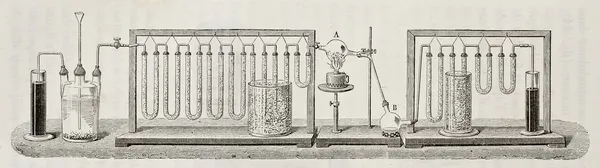 Dumas experiment — Stockfoto