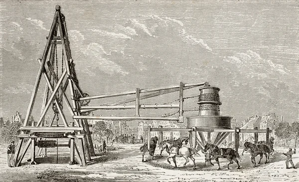 Drilling artesian well — Stock Photo, Image