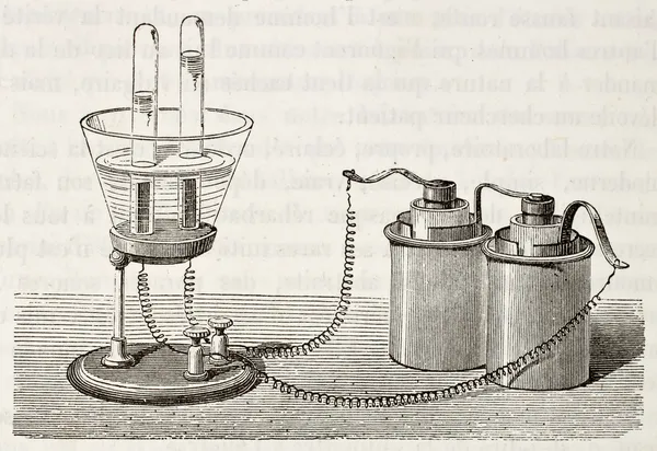 Electrolysis — Stock Photo, Image