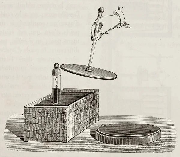 Merkur eudiometer — Stock fotografie