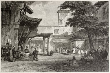 Algiers ın Bazaarı