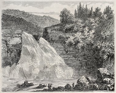 Doubs falls clipart