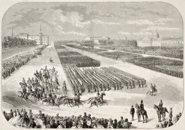 Saint Petersburg geçit töreni